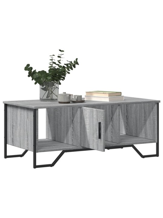 Konferenční stolek šedý sonoma 100x51x40 cm kompozitní dřevo