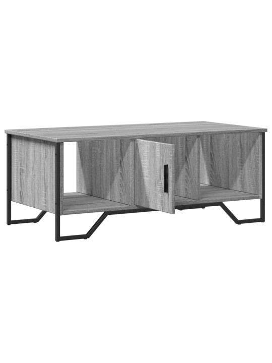 Konferenční stolek šedý sonoma 100x51x40 cm kompozitní dřevo