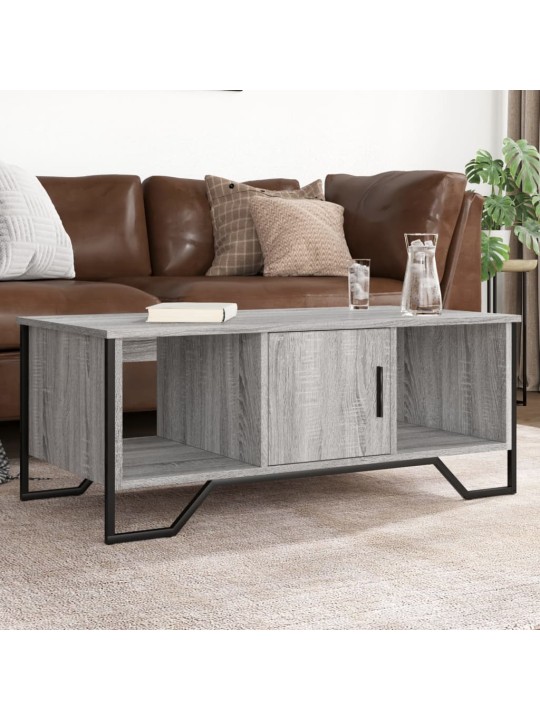 Konferenční stolek šedý sonoma 100x51x40 cm kompozitní dřevo