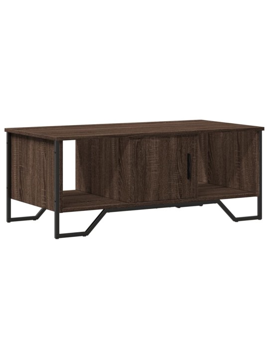 Konferenční stolek hnědý dub 100 x 51 x 40 cm kompozitní dřevo