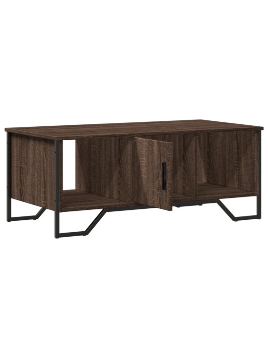 Konferenční stolek hnědý dub 100 x 51 x 40 cm kompozitní dřevo