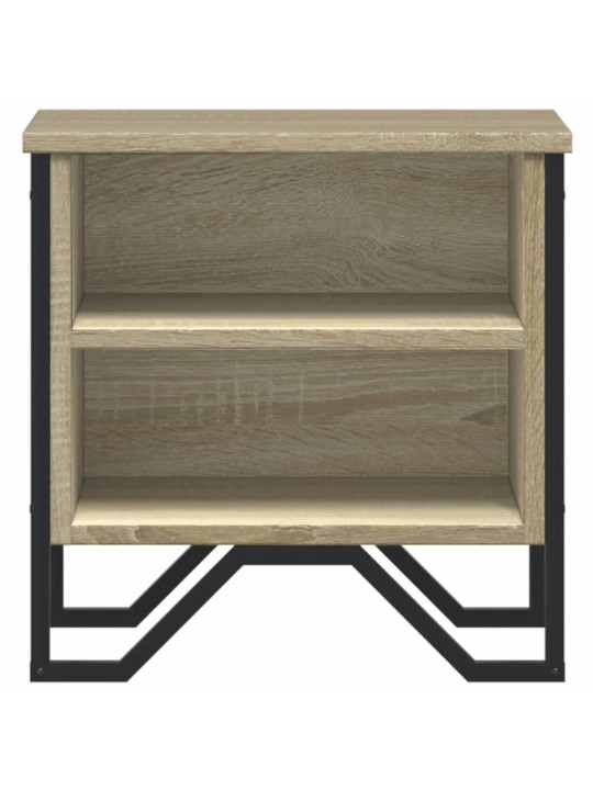 Noční stolky dub sonoma 2 ks 40 x 30 x 40 cm kompozitní dřevo