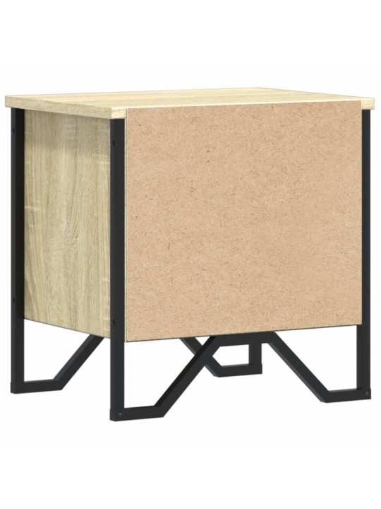 Noční stolky dub sonoma 2 ks 40 x 30 x 40 cm kompozitní dřevo