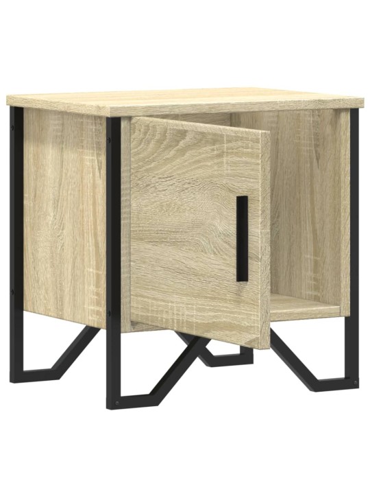 Noční stolky 2 ks dub sonoma 40 x 30 x 40 cm dřevotříska