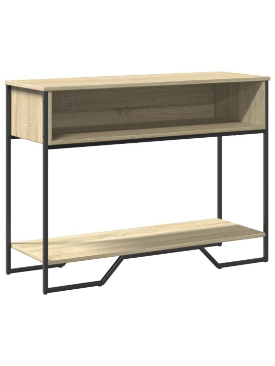 Konzolový stolek dub sonoma 100 x 35 x 74,5 cm kompozitní dřevo