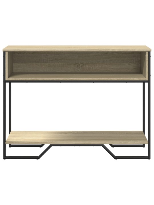 Konzolový stolek dub sonoma 100 x 35 x 74,5 cm kompozitní dřevo