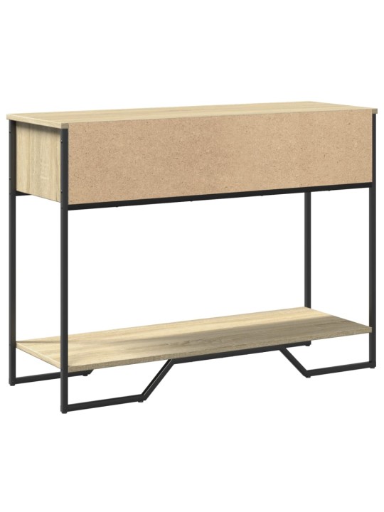 Konzolový stolek dub sonoma 100 x 35 x 74,5 cm kompozitní dřevo