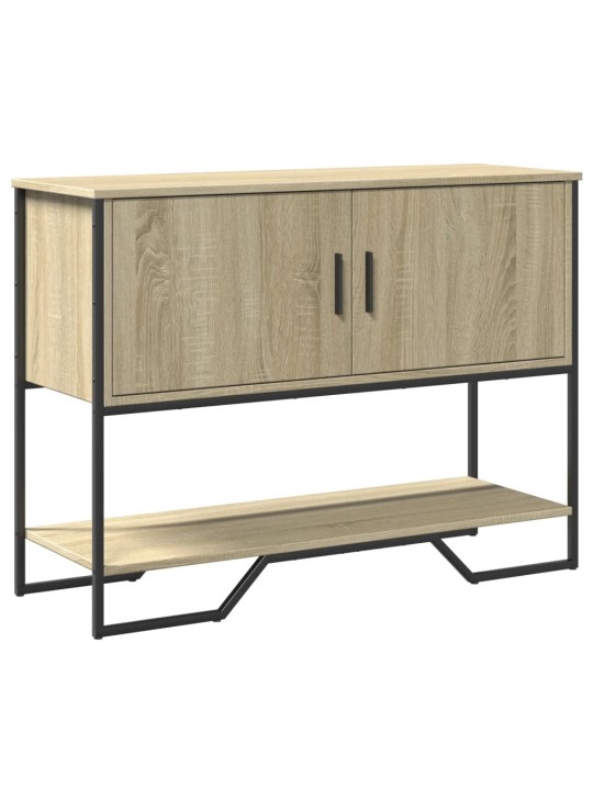 Konzolový stolek dub sonoma 100 x 35 x 74,5 cm kompozitní dřevo