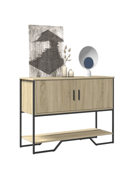 Konzolový stolek dub sonoma 100 x 35 x 74,5 cm kompozitní dřevo
