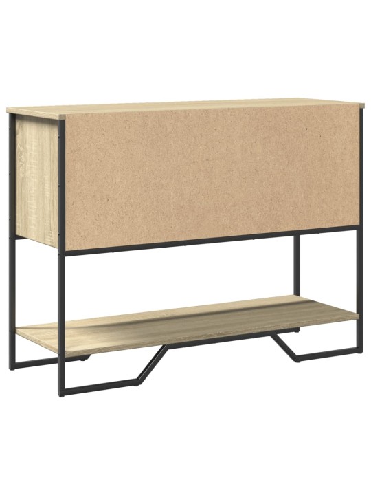 Konzolový stolek dub sonoma 100 x 35 x 74,5 cm kompozitní dřevo