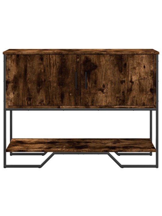 Konzolový stolek kouřový dub 100x35x74,5 cm kompozitní dřevo