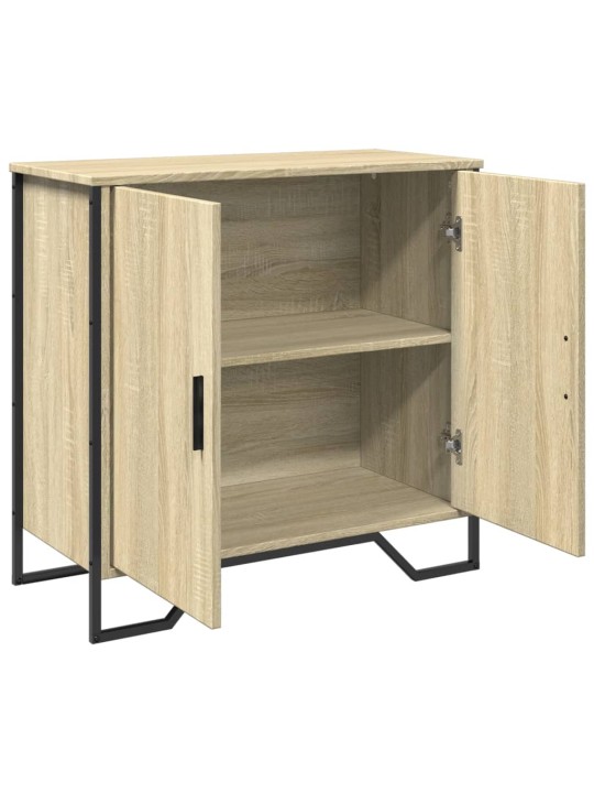 Příborník dub sonoma 78 x 35,5 x 74,5 cm kompozitní dřevo