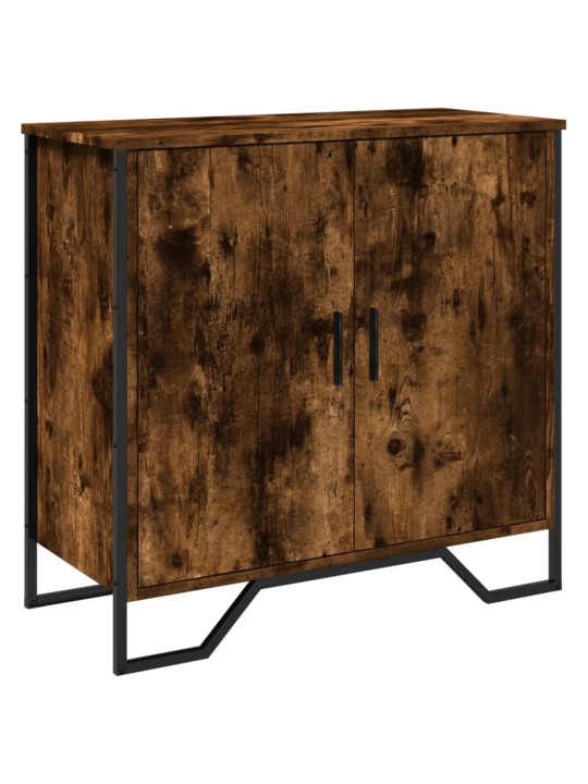 Příborník kouřový dub 78 x 35,5 x 74,5 cm kompozitní dřevo