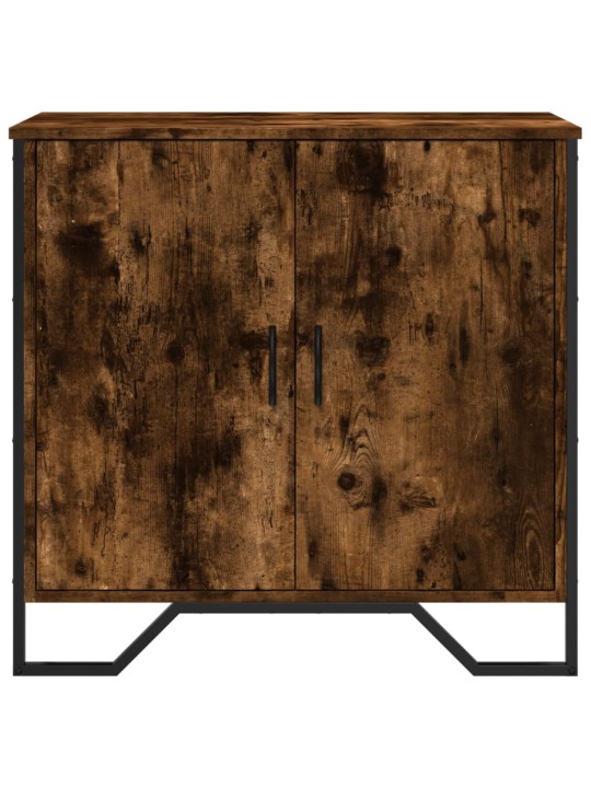 Příborník kouřový dub 78 x 35,5 x 74,5 cm kompozitní dřevo