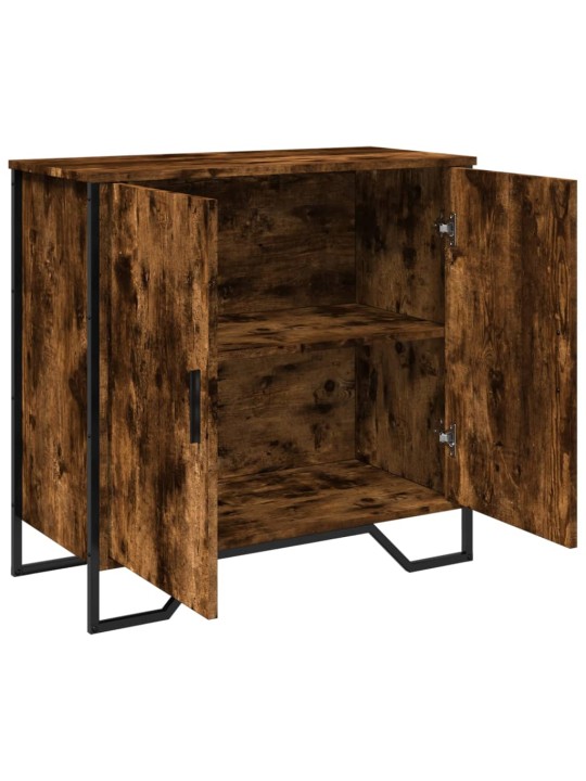 Příborník kouřový dub 78 x 35,5 x 74,5 cm kompozitní dřevo