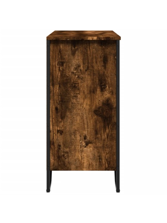 Příborník kouřový dub 78 x 35,5 x 74,5 cm kompozitní dřevo