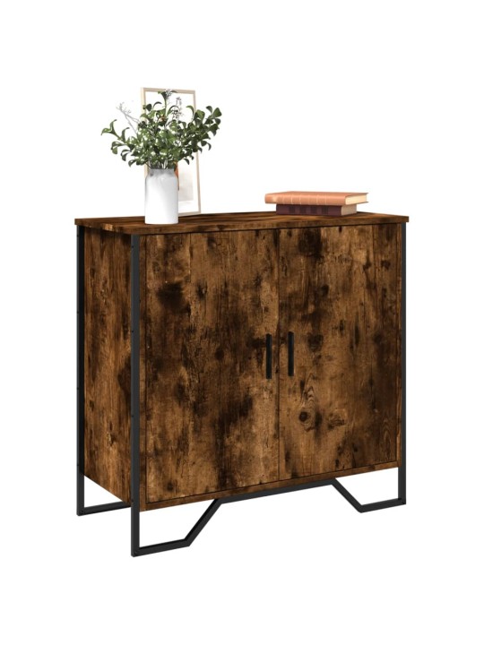 Příborník kouřový dub 78 x 35,5 x 74,5 cm kompozitní dřevo