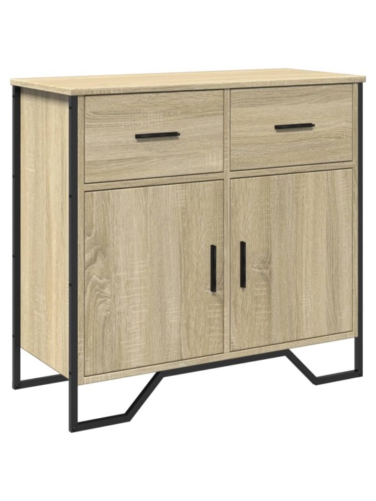 Příborník dub sonoma 79,5 x 35,5 x 74,5 cm kompozitní dřevo