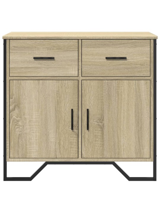 Příborník dub sonoma 79,5 x 35,5 x 74,5 cm kompozitní dřevo