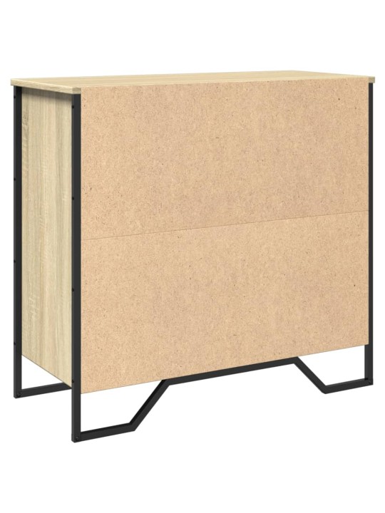 Příborník dub sonoma 79,5 x 35,5 x 74,5 cm kompozitní dřevo