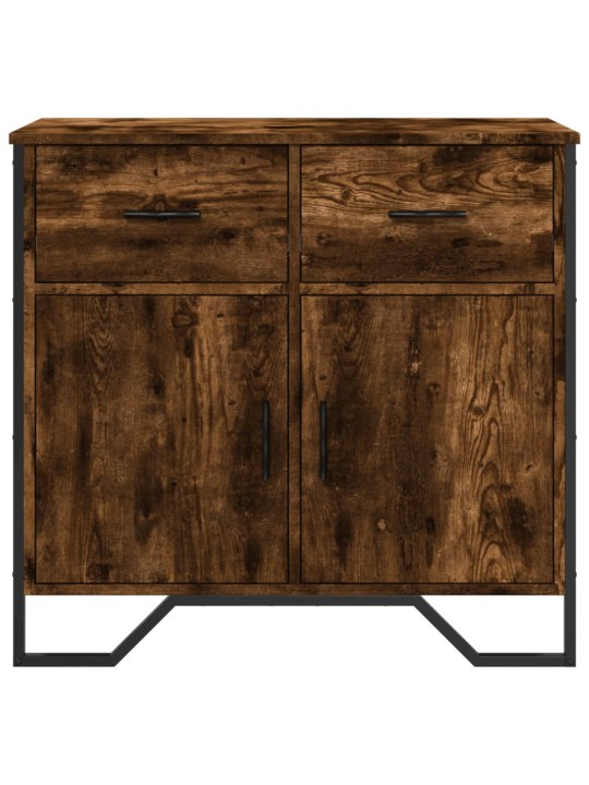 Příborník kouřový dub 79,5 x 35,5 x 74,5 cm kompozitní dřevo