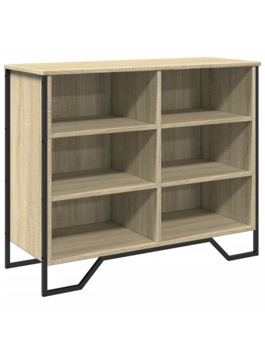 Příborník dub sonoma 91 x 35,5 x 74,5 cm kompozitní dřevo