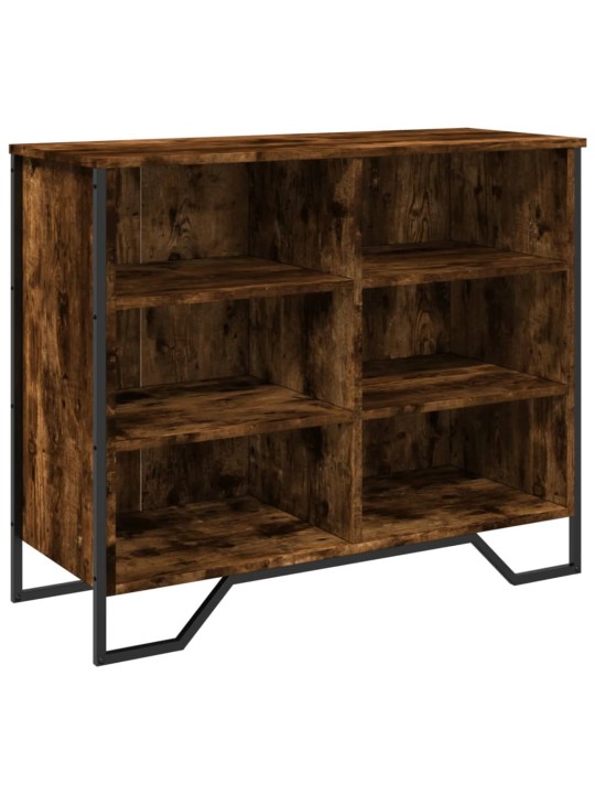Příborník kouřový dub 91 x 35,5 x 74,5 cm kompozitní dřevo