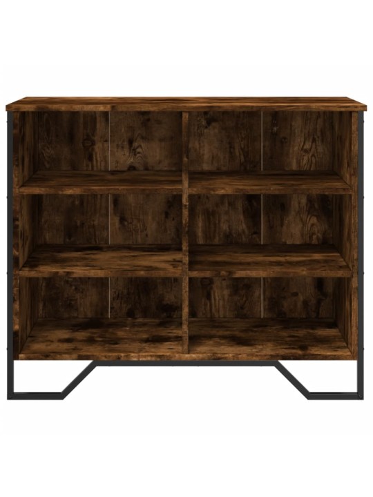 Příborník kouřový dub 91 x 35,5 x 74,5 cm kompozitní dřevo