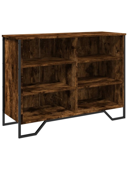Příborník kouřový dub 101 x 35,5 x 74,5 cm kompozitní dřevo