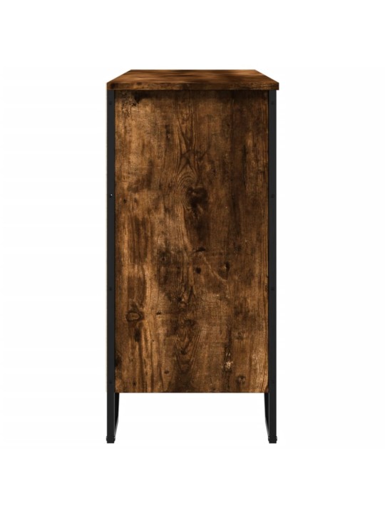Příborník kouřový dub 101 x 35,5 x 74,5 cm kompozitní dřevo