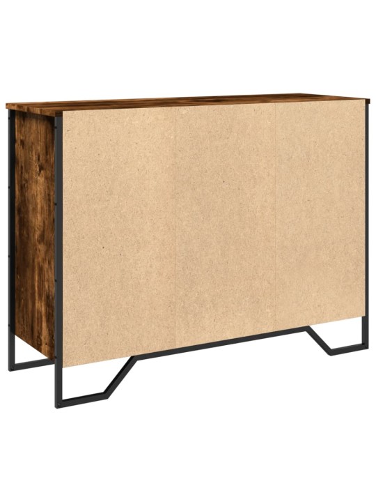 Příborník kouřový dub 101 x 35,5 x 74,5 cm kompozitní dřevo