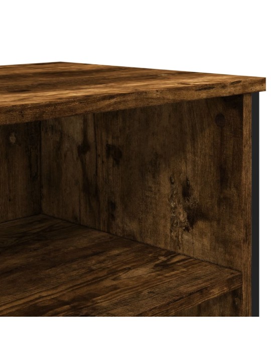 Příborník kouřový dub 101 x 35,5 x 74,5 cm kompozitní dřevo