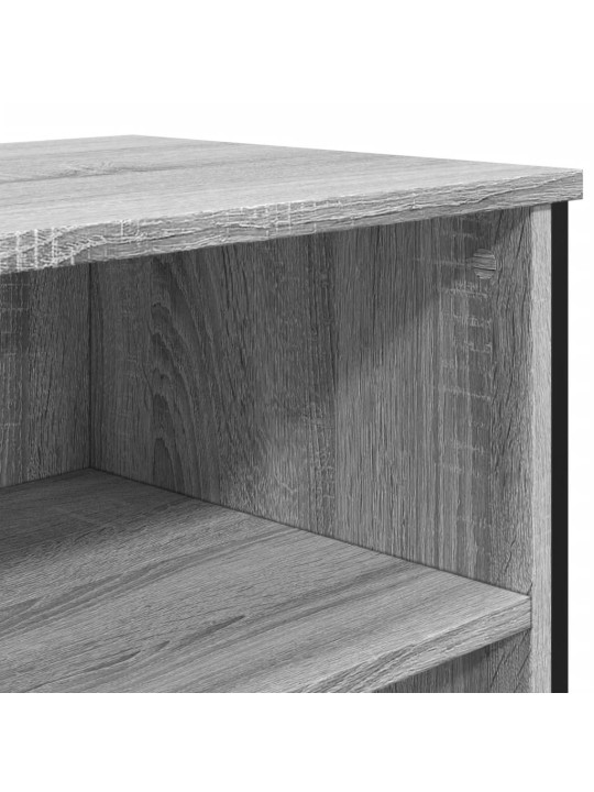 Příborník šedý sonoma 101 x 35,5 x 74,5 cm kompozitní dřevo
