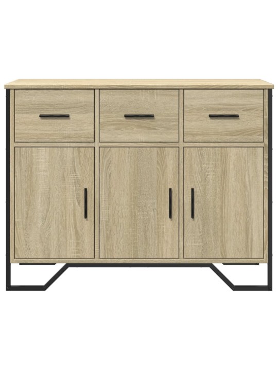 Příborník dub sonoma 97 x 32,5 x 74,5 cm kompozitní dřevo