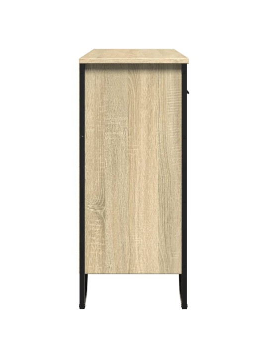 Příborník dub sonoma 97 x 32,5 x 74,5 cm kompozitní dřevo