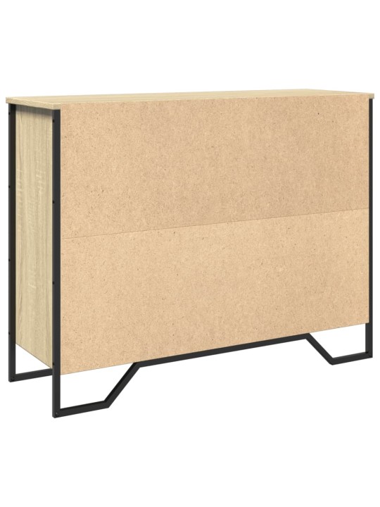 Příborník dub sonoma 97 x 32,5 x 74,5 cm kompozitní dřevo