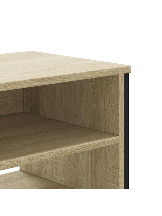 TV skříňka dub sonoma 122 x 34 x 41 cm kompozitní dřevo