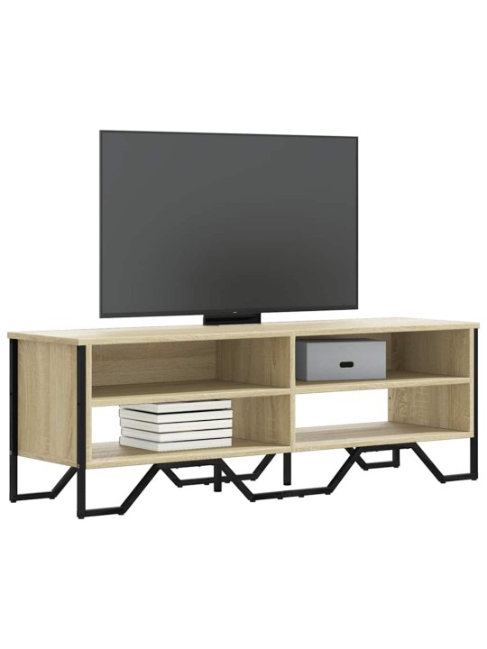TV skříňka dub sonoma 122 x 34 x 41 cm kompozitní dřevo