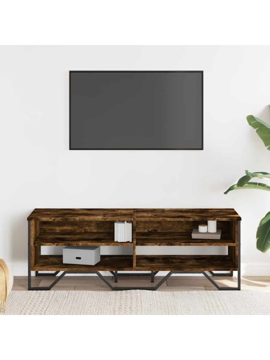 TV skříňka kouřový dub 122 x 34 x 41 cm kompozitní dřevo