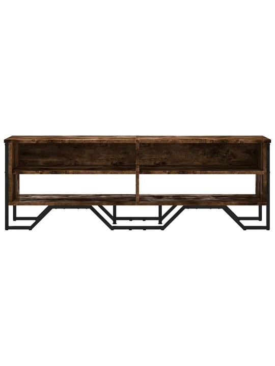 TV skříňka kouřový dub 122 x 34 x 41 cm kompozitní dřevo