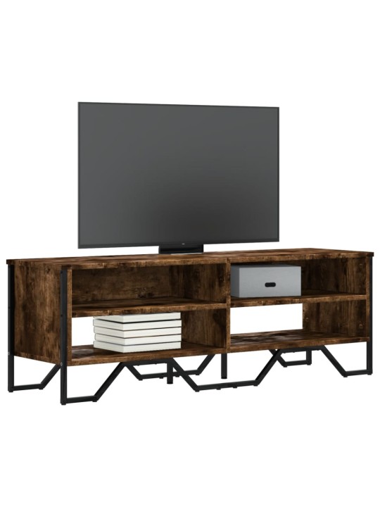 TV skříňka kouřový dub 122 x 34 x 41 cm kompozitní dřevo