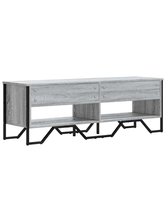 TV skříňka šedá sonoma 122 x 34 x 41 cm kompozitní dřevo