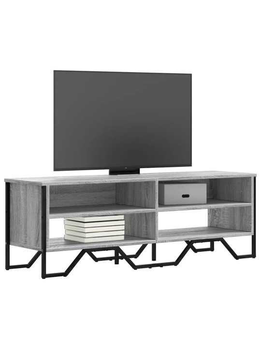 TV skříňka šedá sonoma 122 x 34 x 41 cm kompozitní dřevo