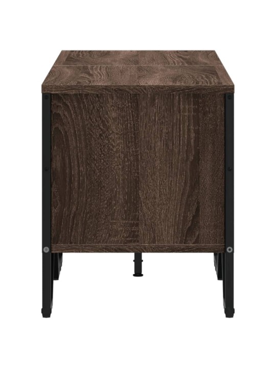 TV skříňka hnědý dub 122 x 34 x 41 cm kompozitní dřevo