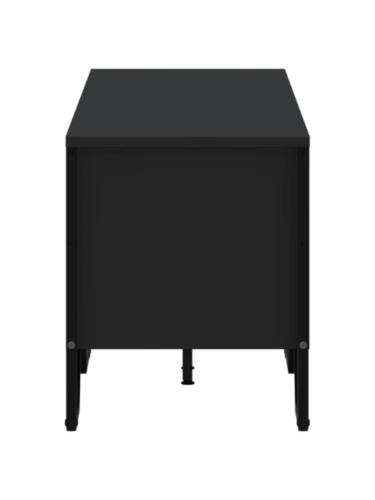 TV skříňka černá 180 x 34 x 41 cm kompozitní dřevo