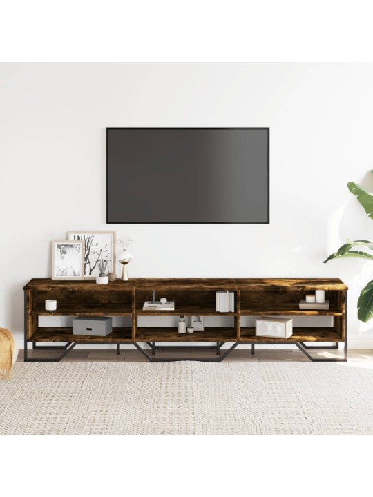 TV skříňka kouřový dub 180 x 34 x 41 cm kompozitní dřevo