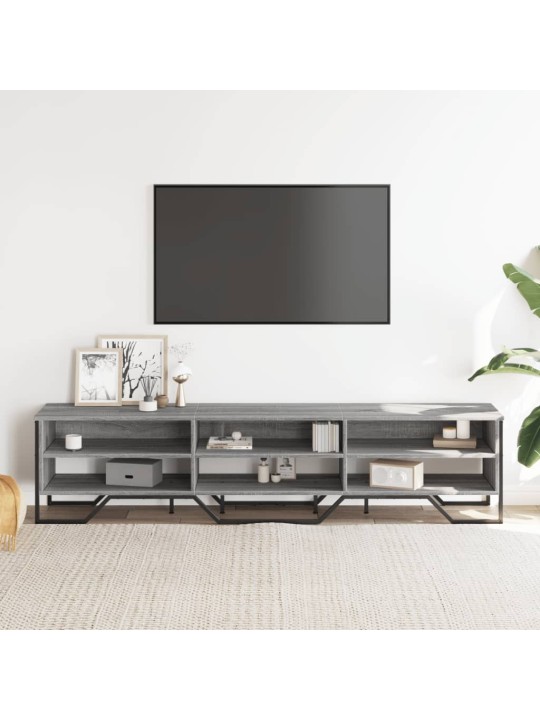 TV skříňka šedá sonoma 180 x 34 x 41 cm kompozitní dřevo