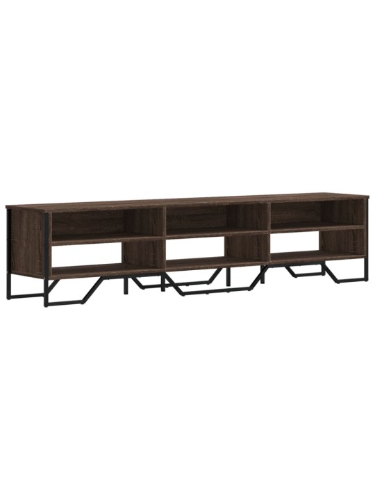 TV skříňka hnědý dub 180 x 34 x 41 cm kompozitní dřevo