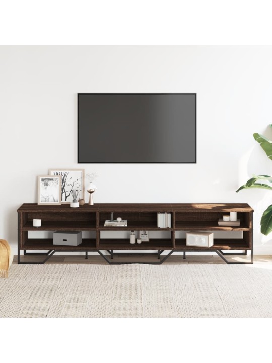 TV skříňka hnědý dub 180 x 34 x 41 cm kompozitní dřevo