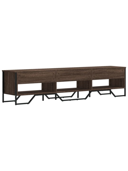 TV skříňka hnědý dub 180 x 34 x 41 cm kompozitní dřevo